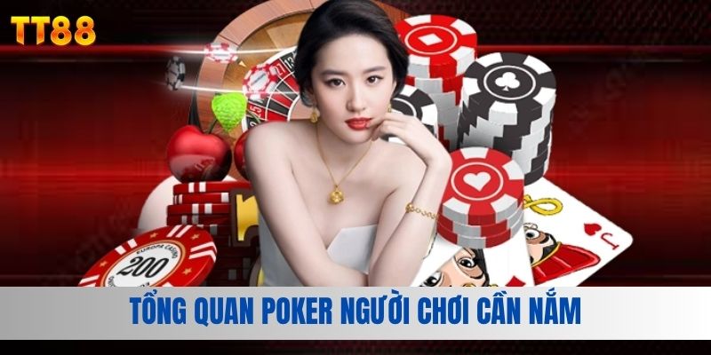 Tổng quan Poker người chơi cần nắm